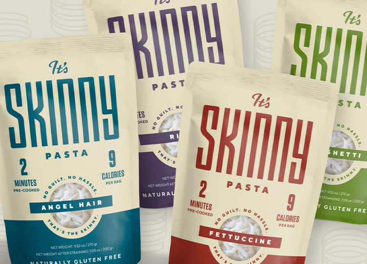 LRXD Helps Make Over Your Pasta Aisle with It's Skinny Packaging Redesign -  Common Good